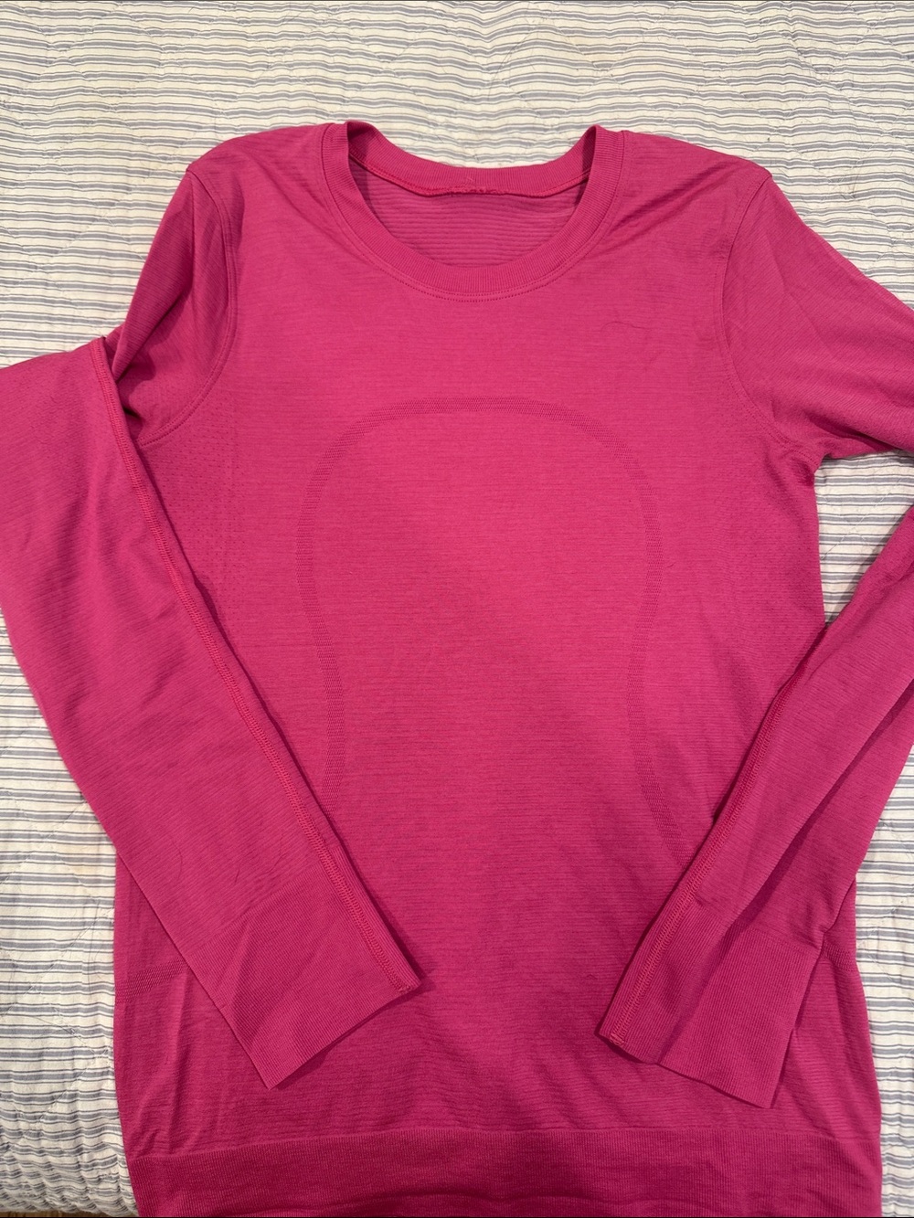 lululemon athletica Long-Sleeve Crewneck Top - Magenta